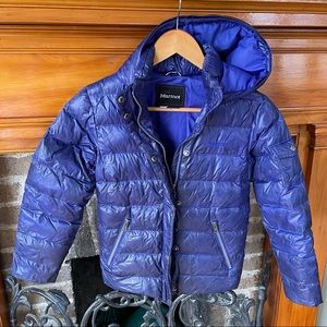 Marmot purple jacket size medium